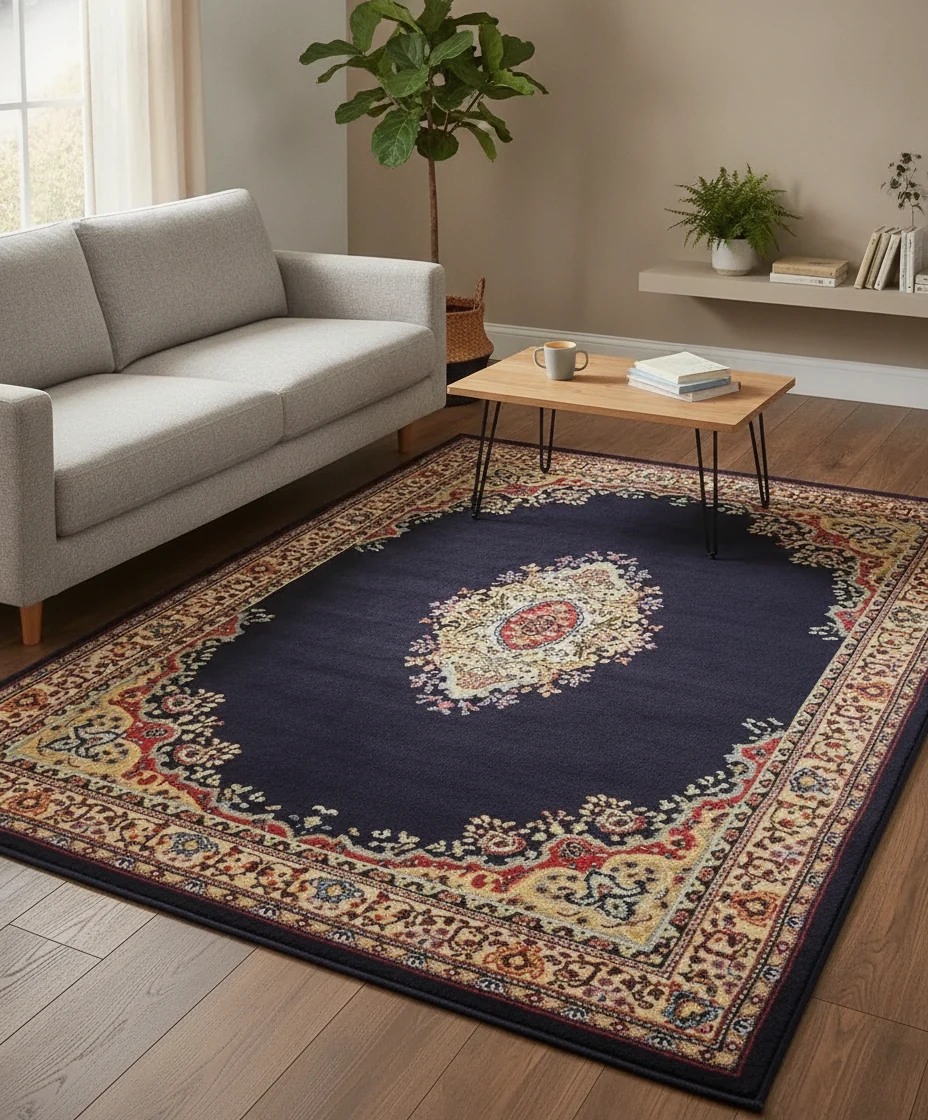 4' x 6' Amaya Rug — in room
